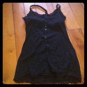 Small black tank